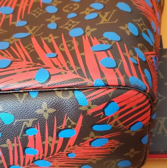 Louis Vuitton Neverfull MM Jungle dots limited Edition with pouch - Picture 11 of 17